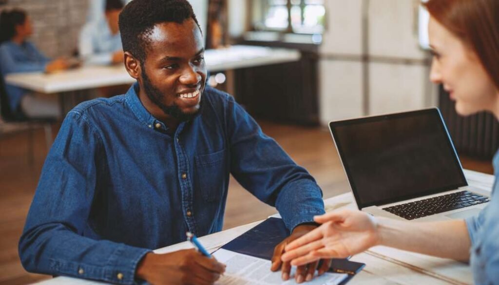 Young,Black,Man,In,A,Job,Interview
