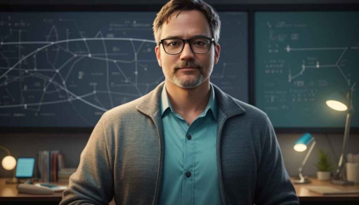 Teacher in the classroom