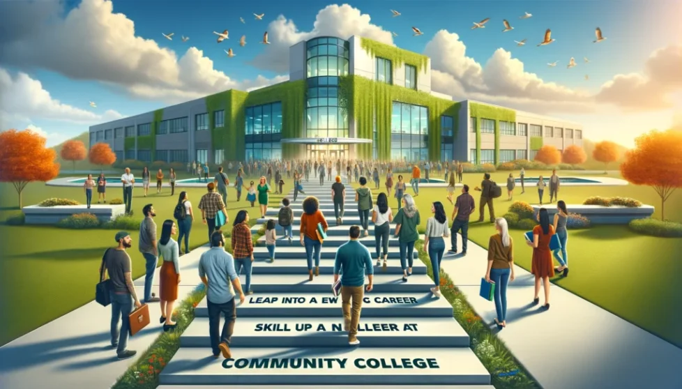 Leap into a New Career_ Skill Up at Community College Leap into a New Career_ Skill Up at Community College