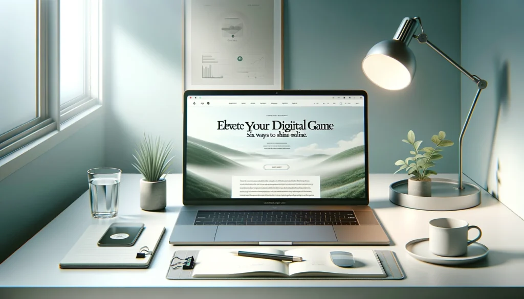 Elevate Your Digital Game Six Ways to Shine Online