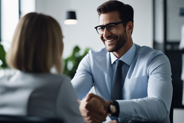 A job interview.
