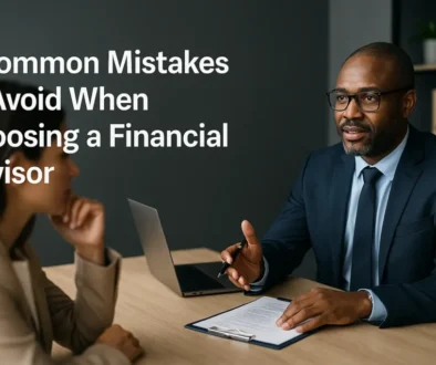 7 Common mistakes to avoid when choosing a financial advisor 7 Common mistakes to avoid when choosing a financial advisor