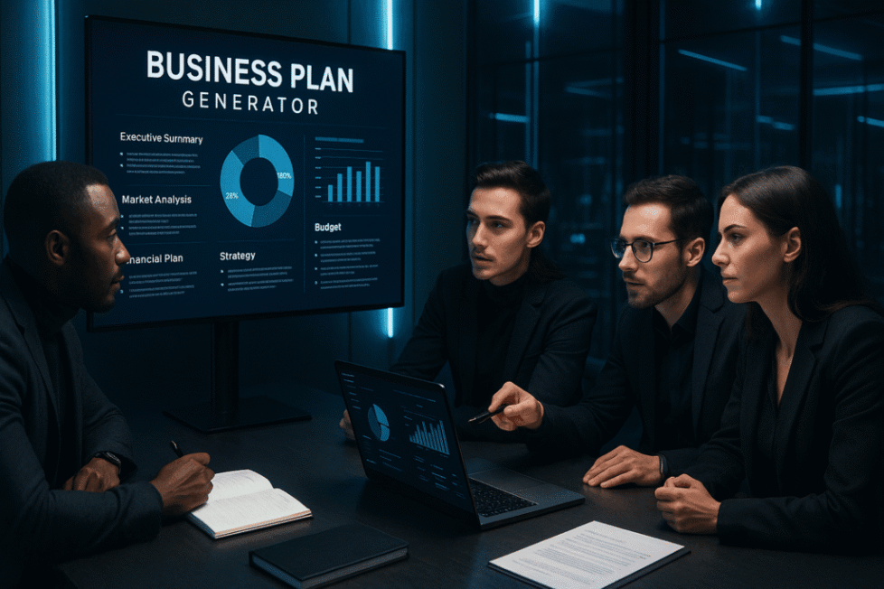 Business Plan Generator Business Plan Generator