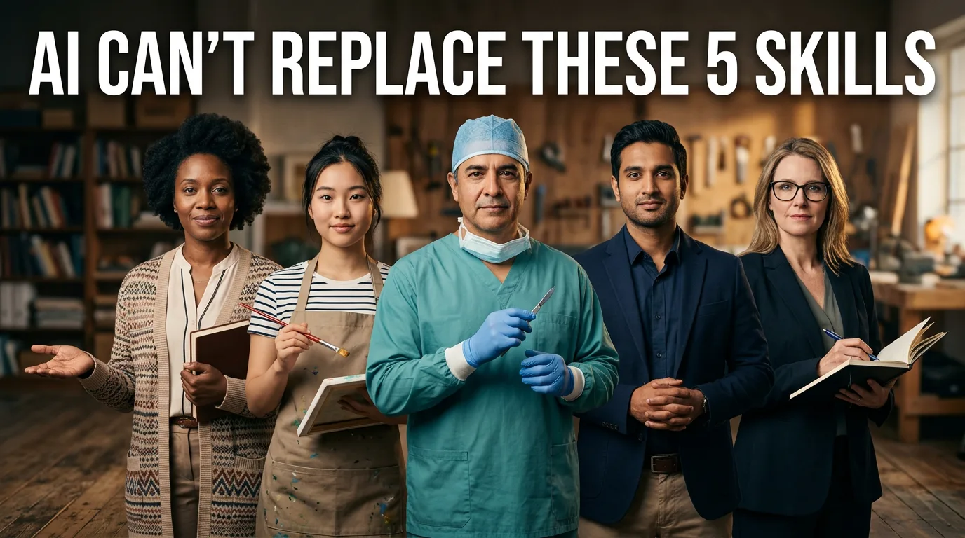 AI can&rsquo;t replace these 5 skills