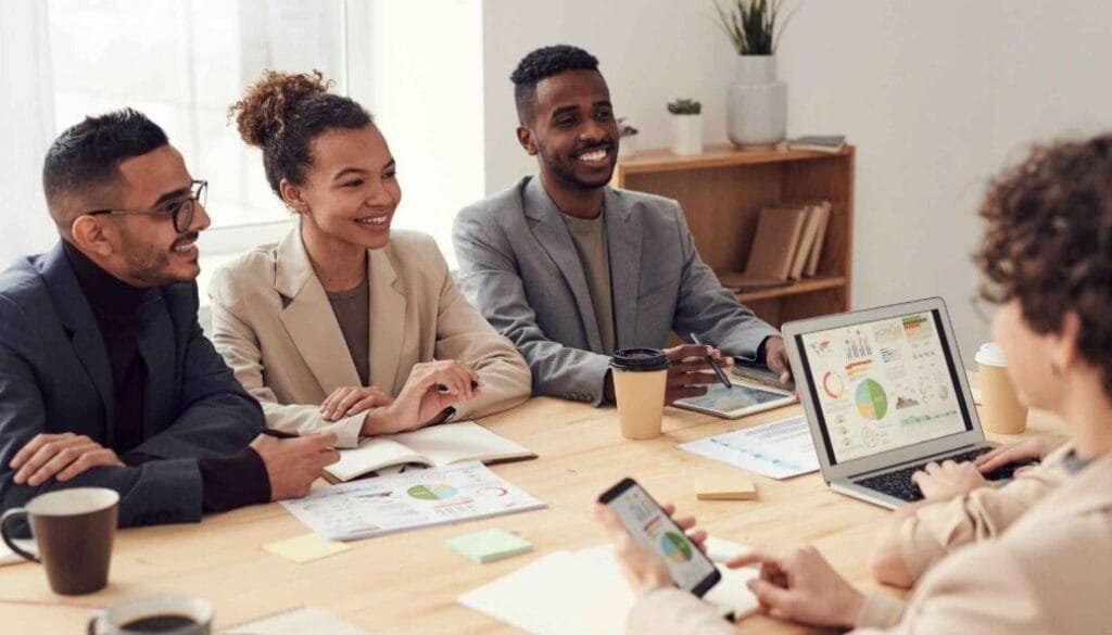 Business People in a Meeting