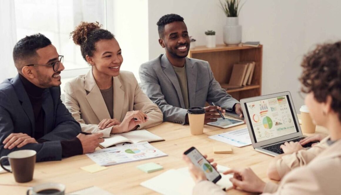 Business People in a Meeting