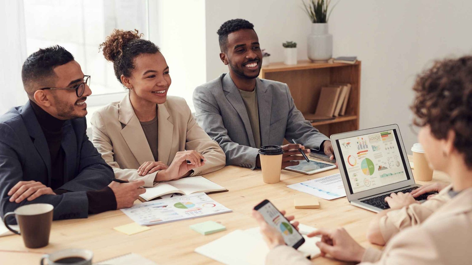 Business People in a Meeting