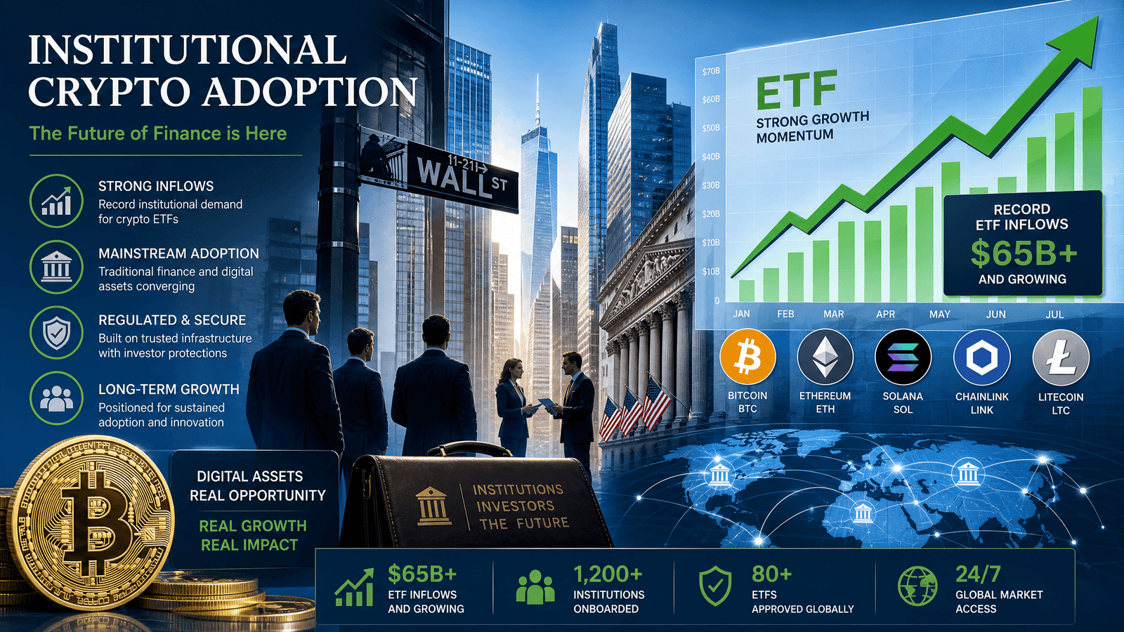 Optimistic view of cryptocurrency investment - institutional adoption and Bitcoin ETFs in 2026
