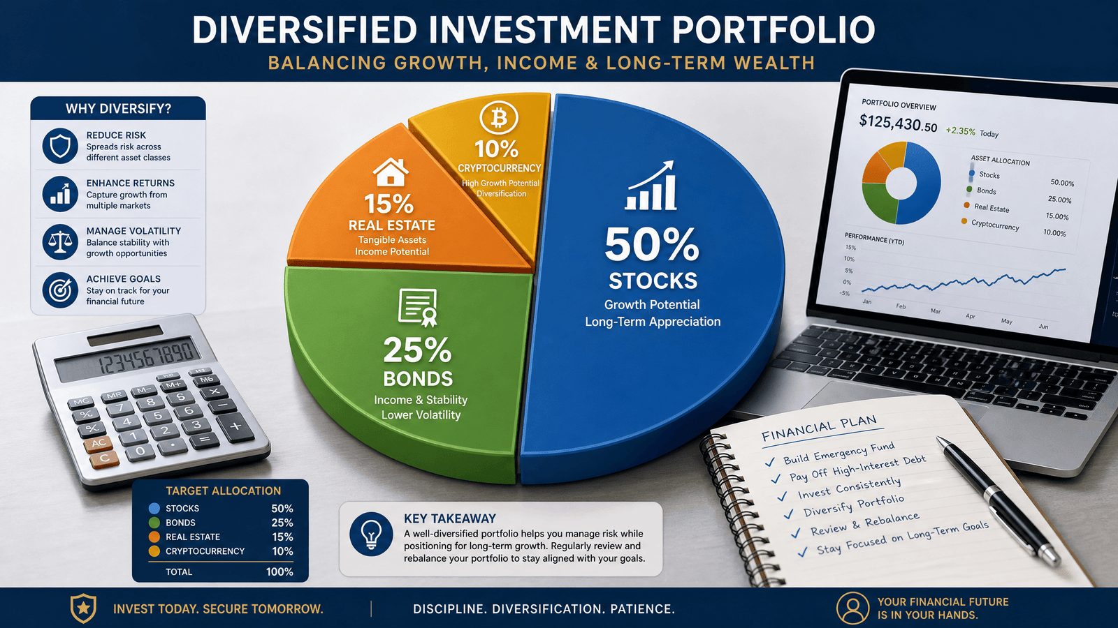 Personal finance strategy and cryptocurrency portfolio allocation tips