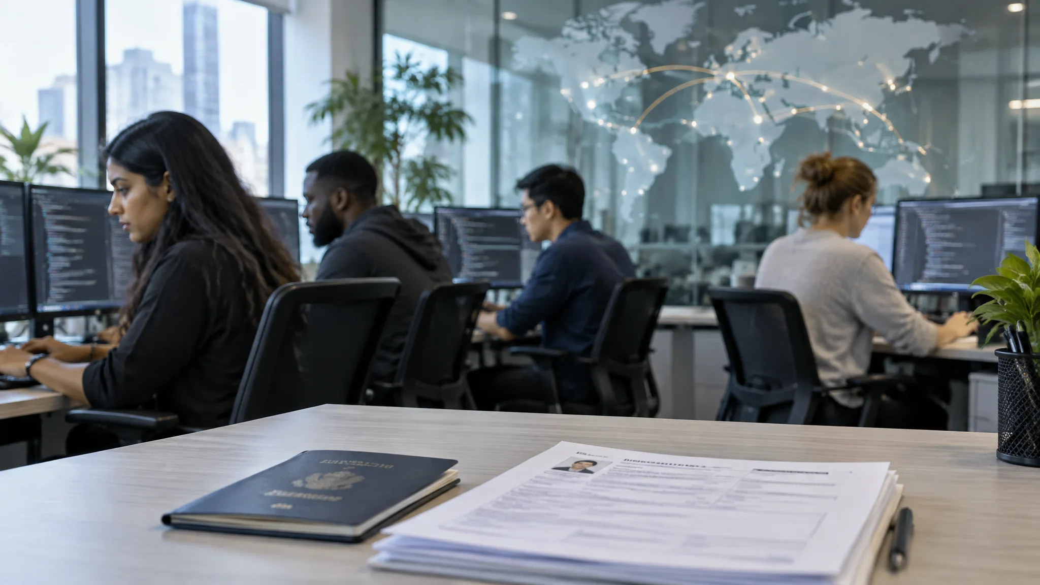 H-1B visa changes and tech hiring in 2026